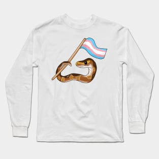 Ball Python Pride [Normal Morph, Transgender] Long Sleeve T-Shirt